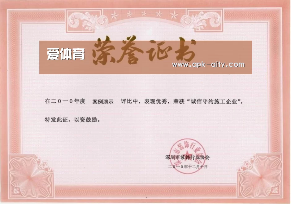 荣誉证书二(图1)